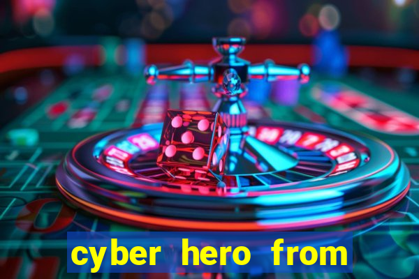 cyber hero from the metaverse