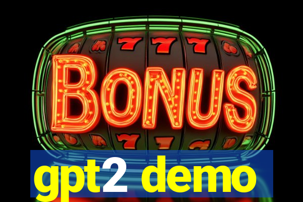 gpt2 demo