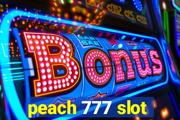 peach 777 slot