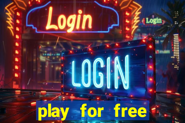 play for free casino games