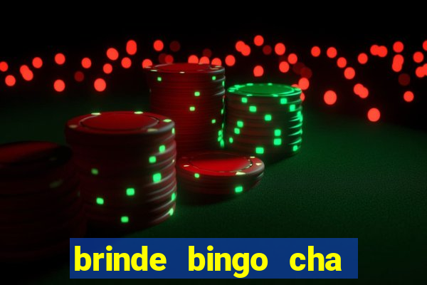 brinde bingo cha de bebe