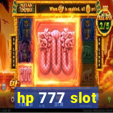 hp 777 slot