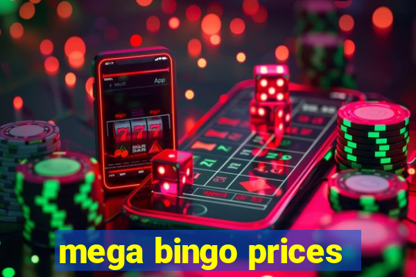 mega bingo prices