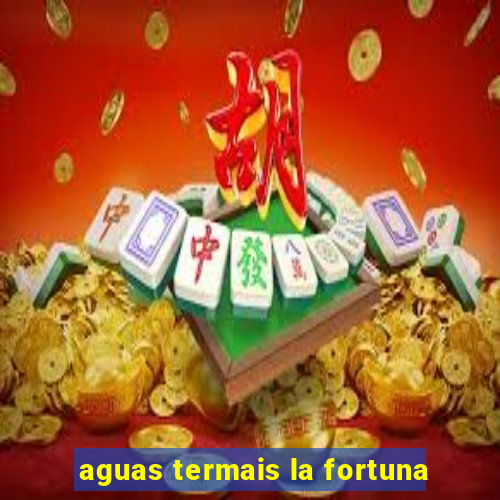 aguas termais la fortuna