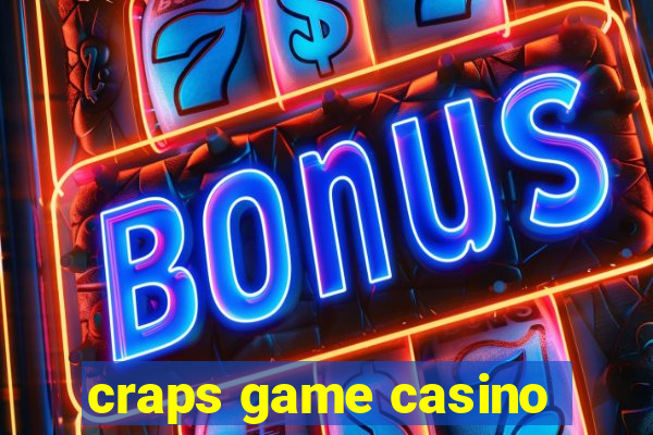 craps game casino