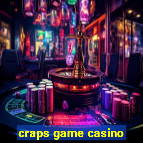 craps game casino