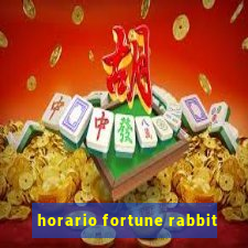 horario fortune rabbit