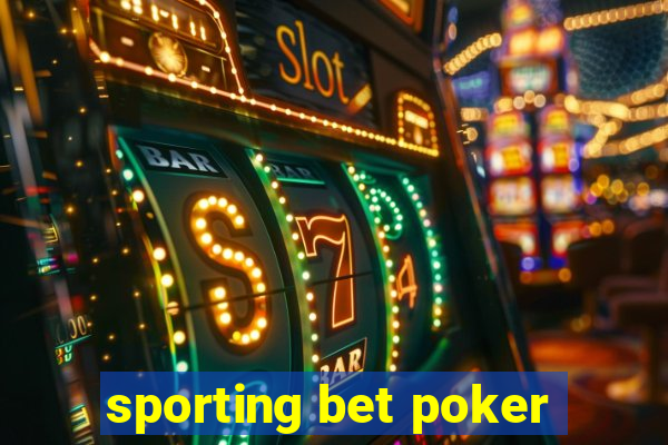 sporting bet poker