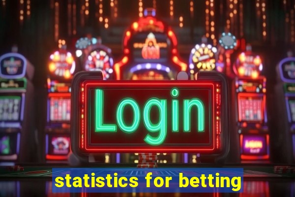 statistics for betting