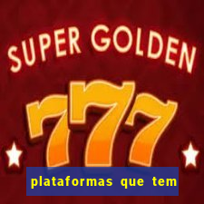 plataformas que tem fortune tiger