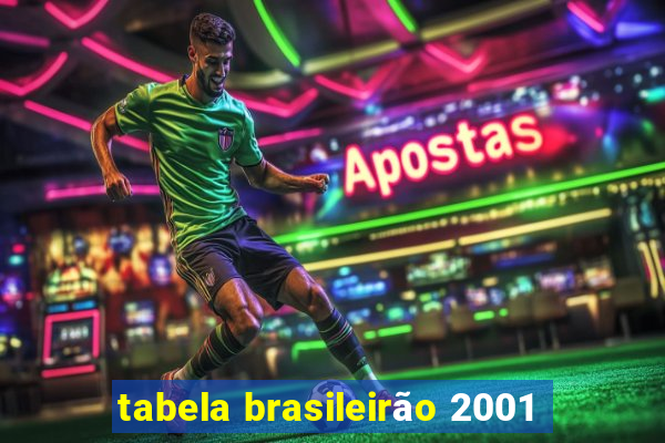 tabela brasileirão 2001