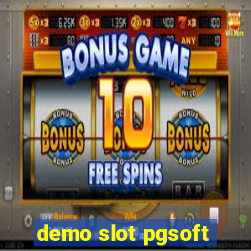 demo slot pgsoft