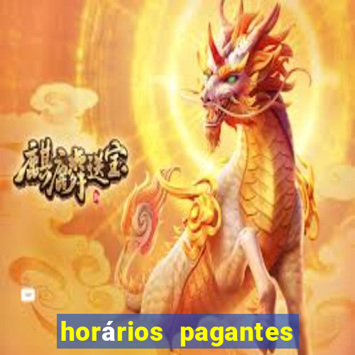 horários pagantes do fortune tiger