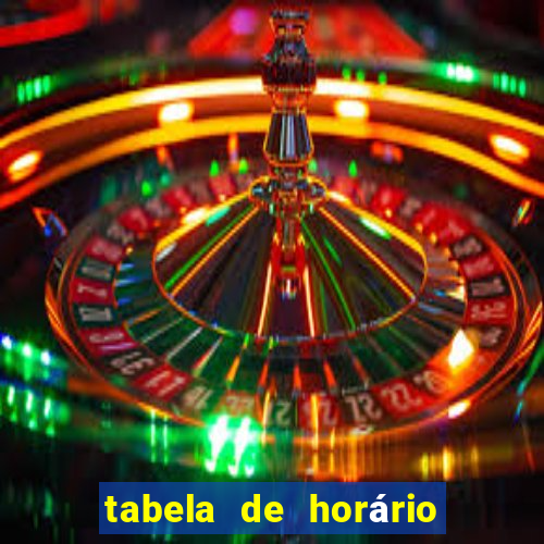 tabela de horário do fortune ox