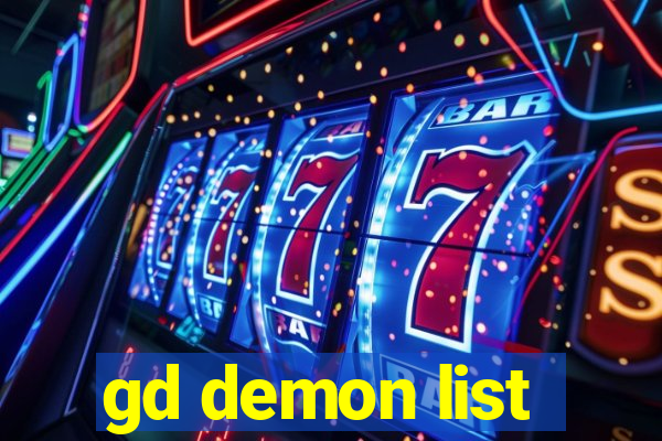 gd demon list