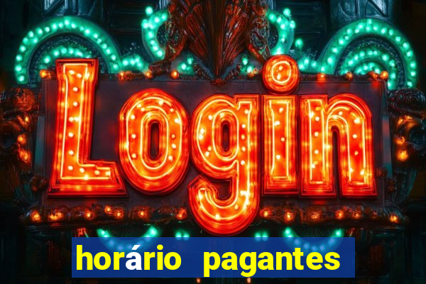 horário pagantes fortune tiger