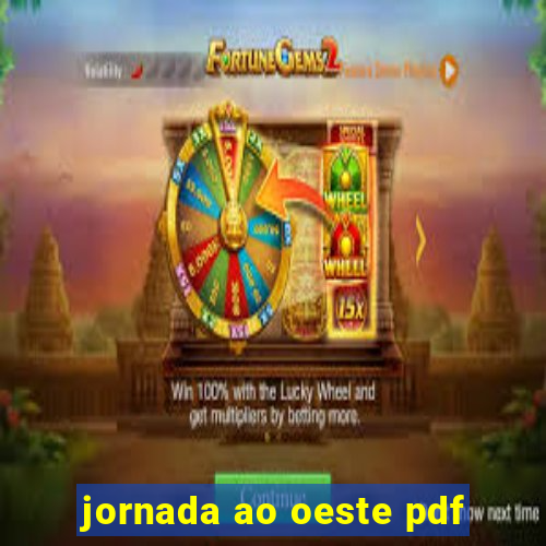 jornada ao oeste pdf