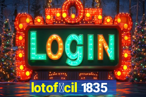 lotof谩cil 1835