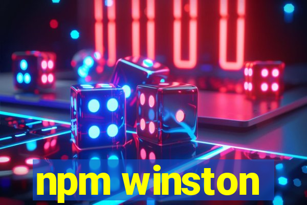 npm winston