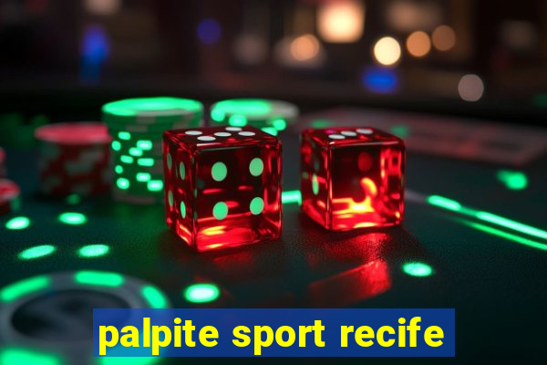 palpite sport recife