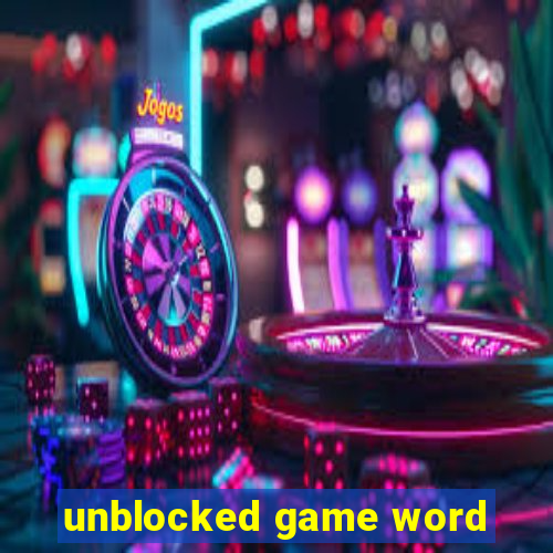 unblocked game word