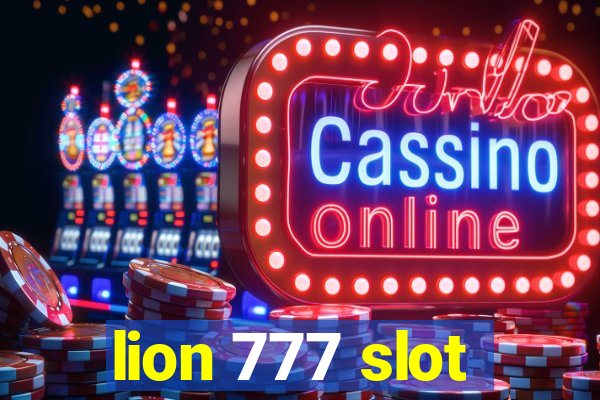 lion 777 slot