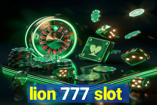 lion 777 slot