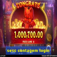 sesc contagem login