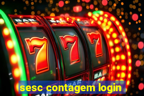 sesc contagem login