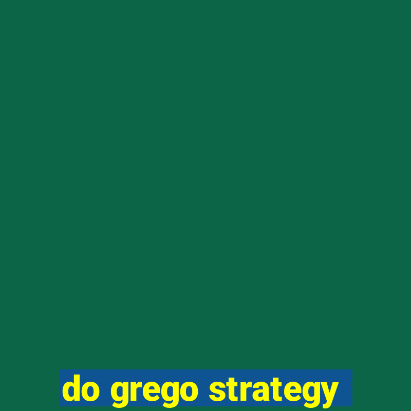 do grego strategy