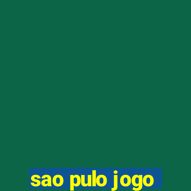 sao pulo jogo