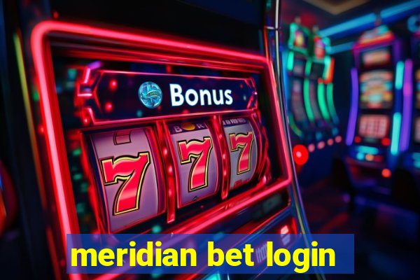 meridian bet login