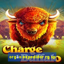 orgão expedidor rg sp