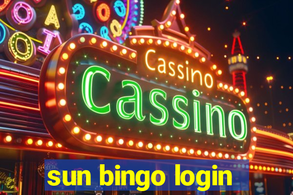 sun bingo login