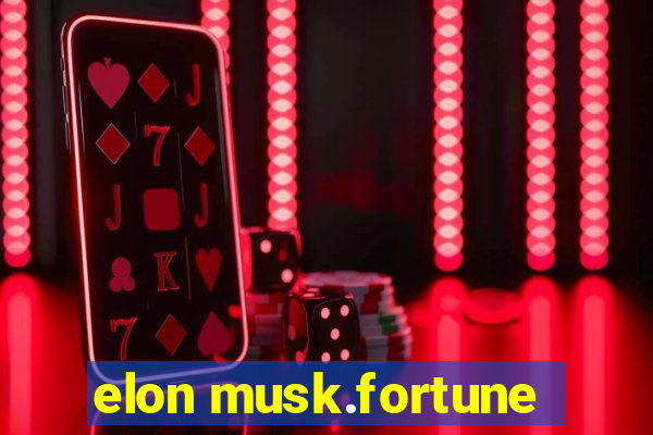 elon musk.fortune