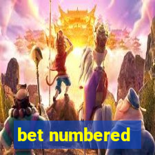 bet numbered