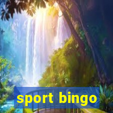 sport bingo