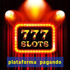 plataforma pagando fortune tiger