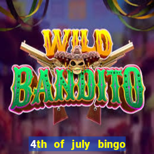 4th of july bingo cards printable free