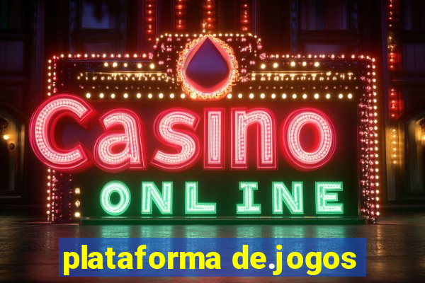 plataforma de.jogos