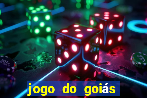 jogo do goiás hoje ao vivo