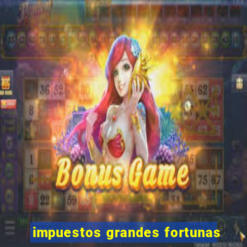 impuestos grandes fortunas