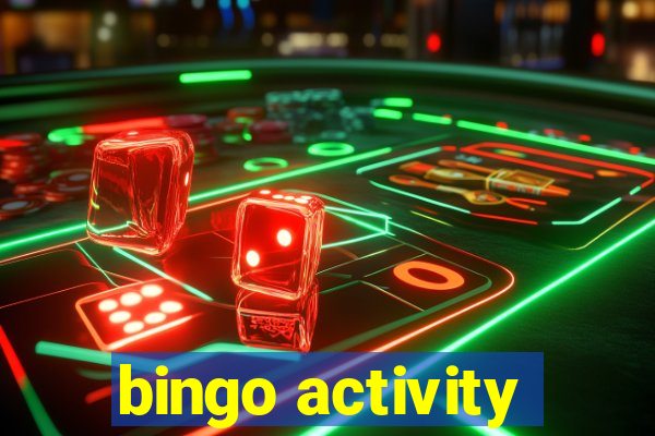 bingo activity