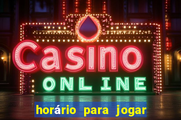 horário para jogar fortune mouse