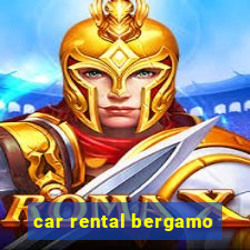 car rental bergamo