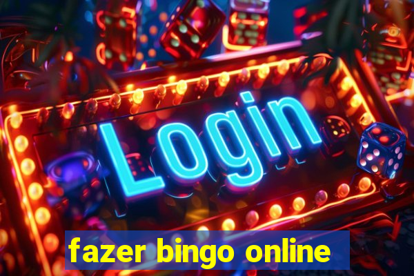 fazer bingo online