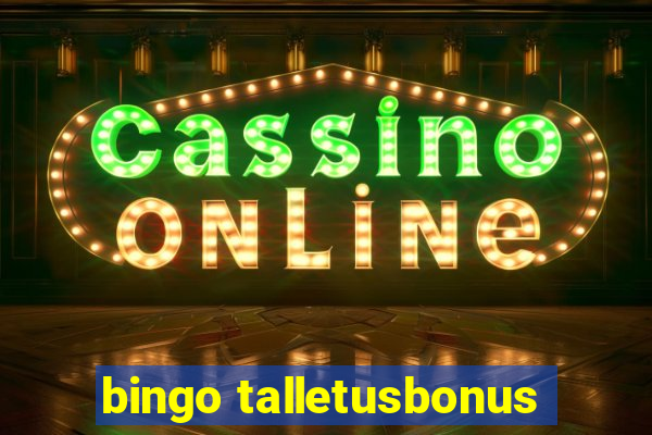 bingo talletusbonus