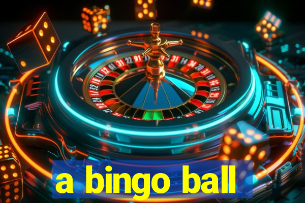 a bingo ball