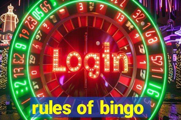 rules of bingo