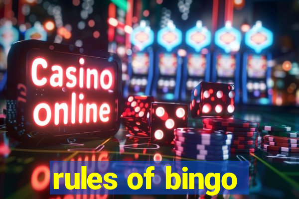 rules of bingo